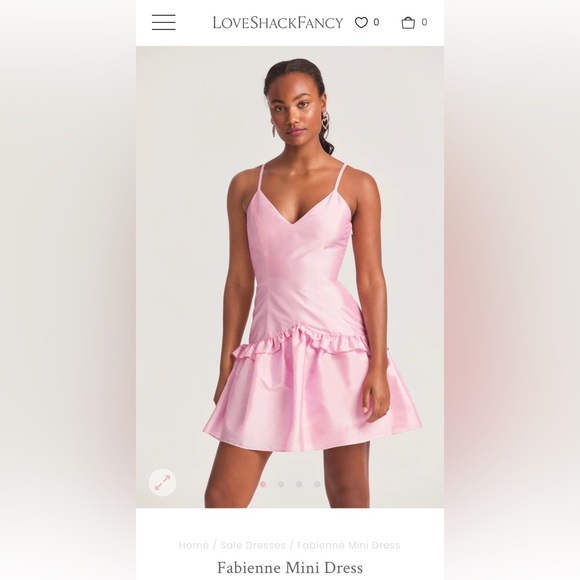 love shack fancy mini dress sale LoveShackFancy Shai Linen Mini Dress